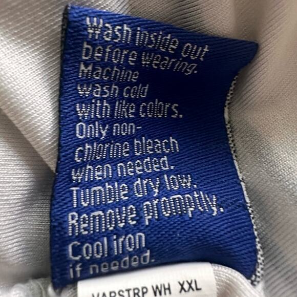 Apt. 9 Stretch Striped Shirt Lightweight 90s Turtleneck Top White Black XXL NWOT - Picture 7 of 9